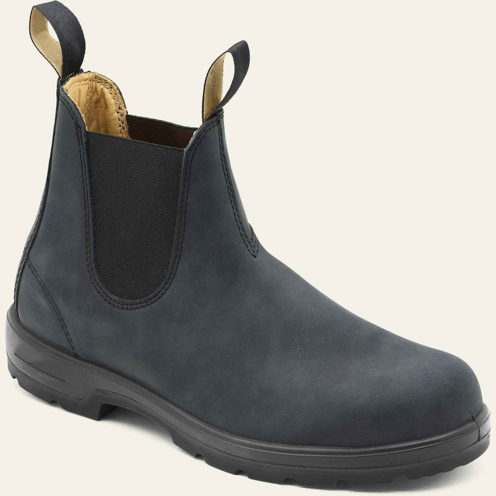 Aiden | Men's Chelsea Ankle Pull-On Boots Grey