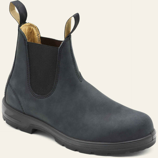 Aiden | Men's Chelsea Ankle Pull-On Boots Grey