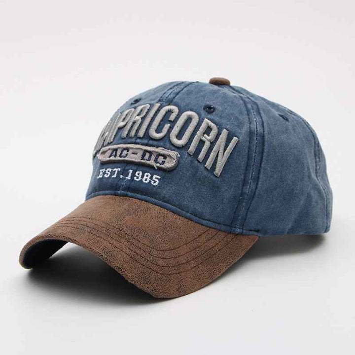 All-Match Washed Retro Caps - Your Go-To Sun Hats for Effortless Style Blue