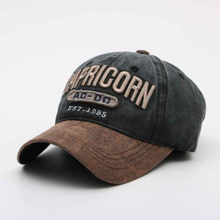 All-Match Washed Retro Caps - Your Go-To Sun Hats for Effortless Style Black
