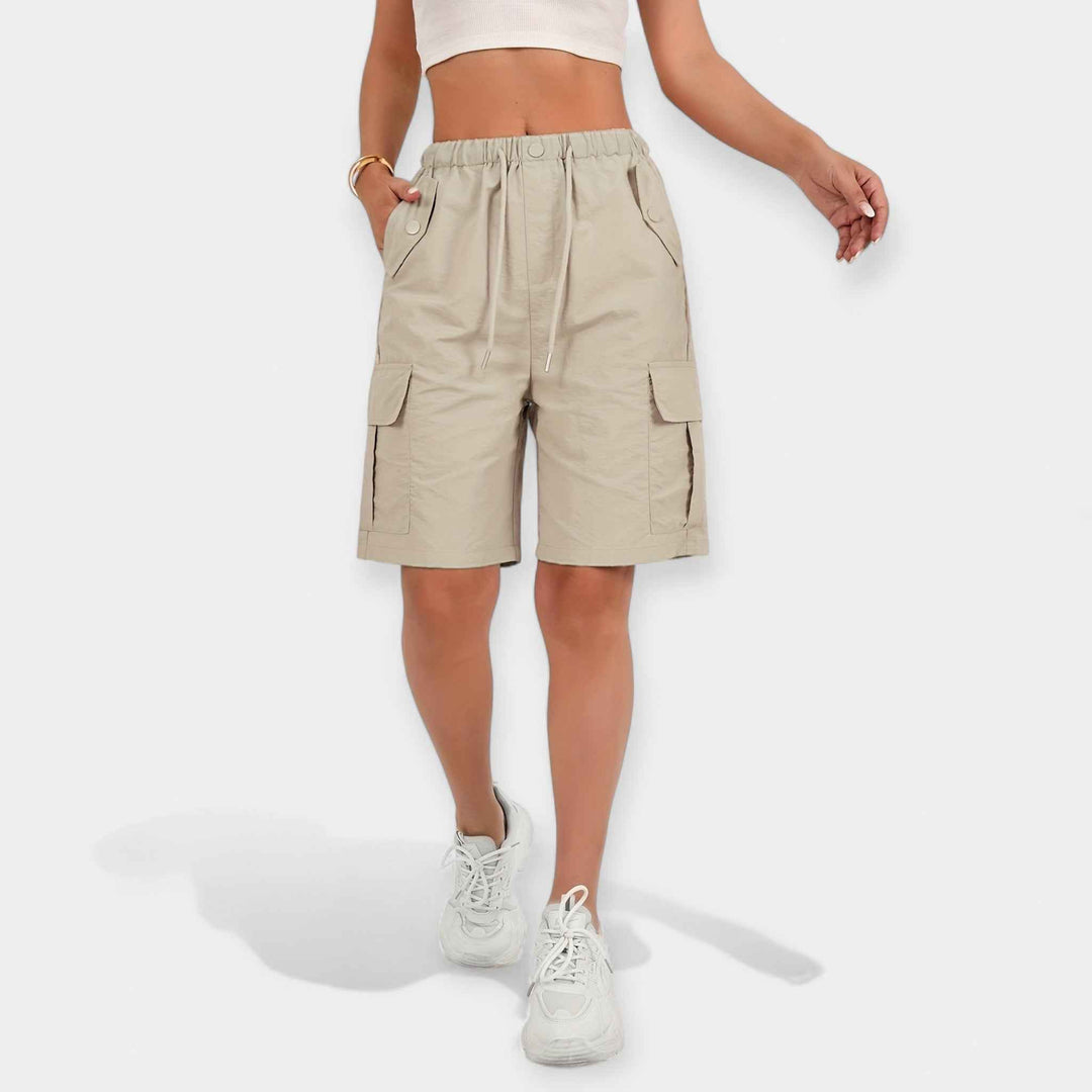 Women's Lightweight Shorts Beige
