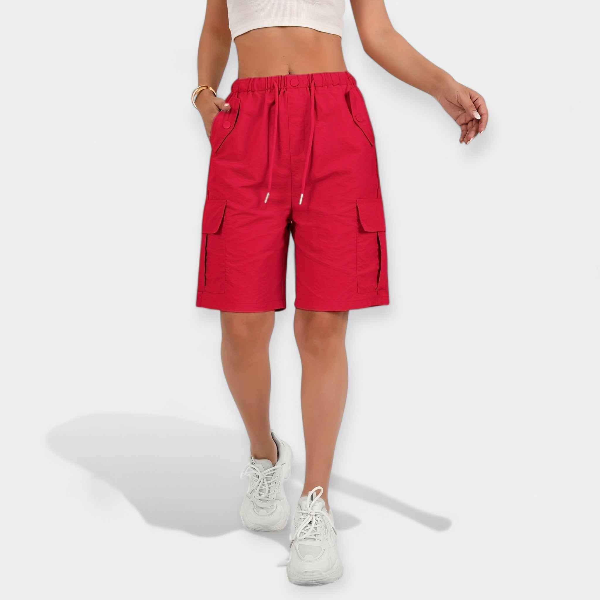 Women's Lightweight Shorts Red