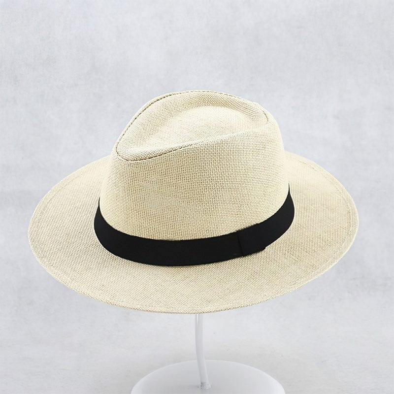 Andre | Men’s Classic handmade Panama hat– Classic Stylish Summer Hat Beige