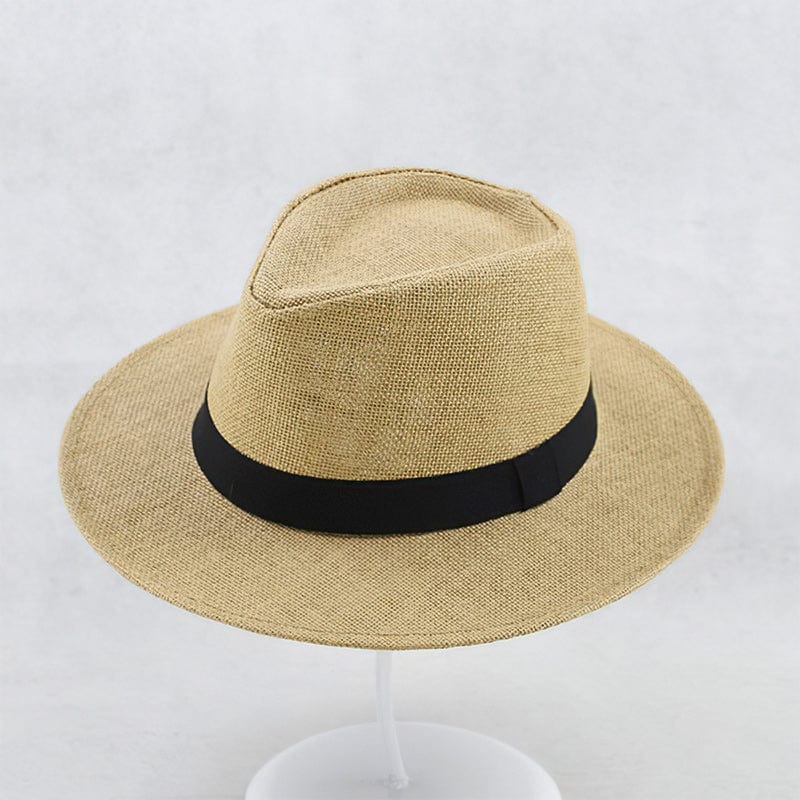 Andre | Men’s Classic handmade Panama hat– Classic Stylish Summer Hat Khaki