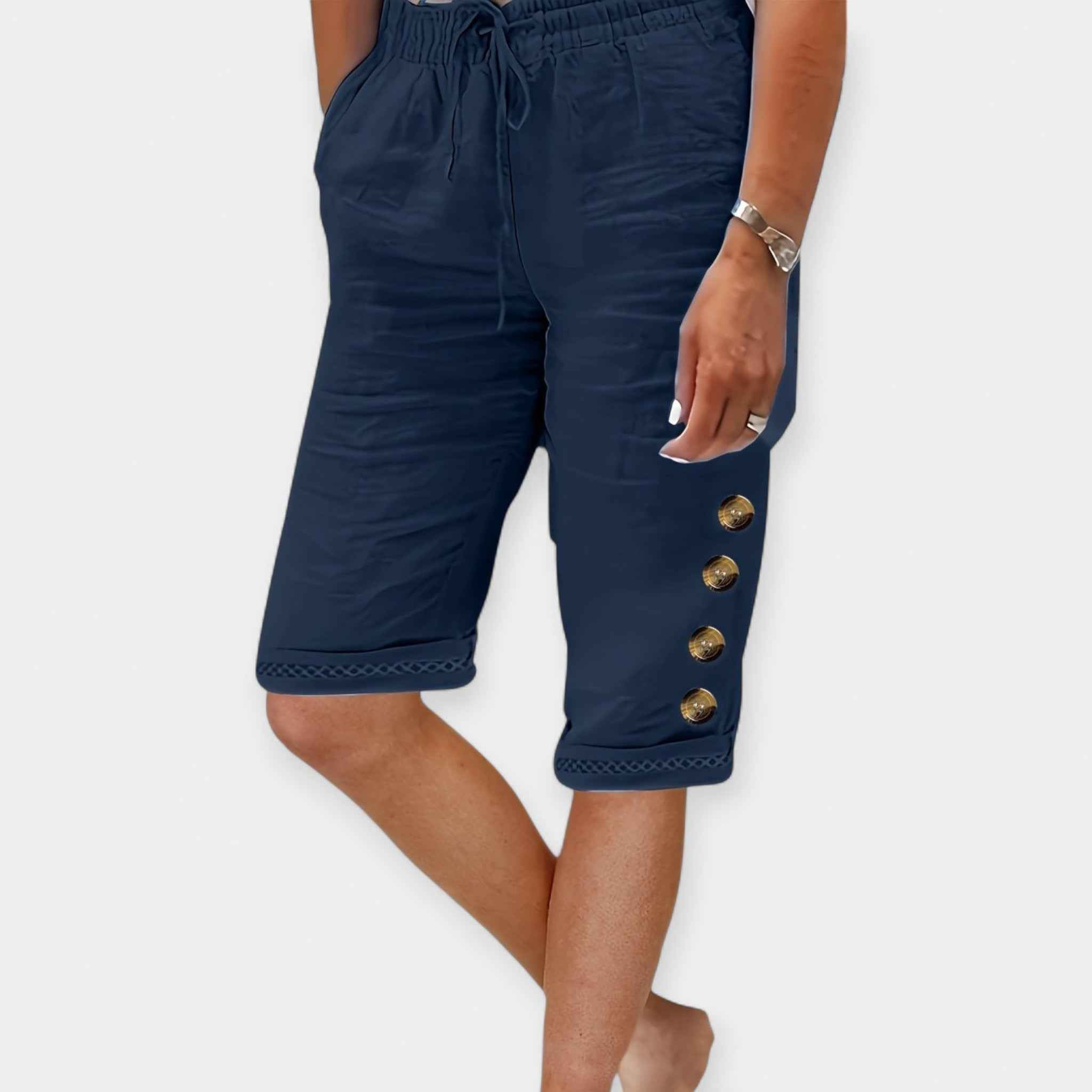 Women's Airy Beach Shorts Ocean Blue