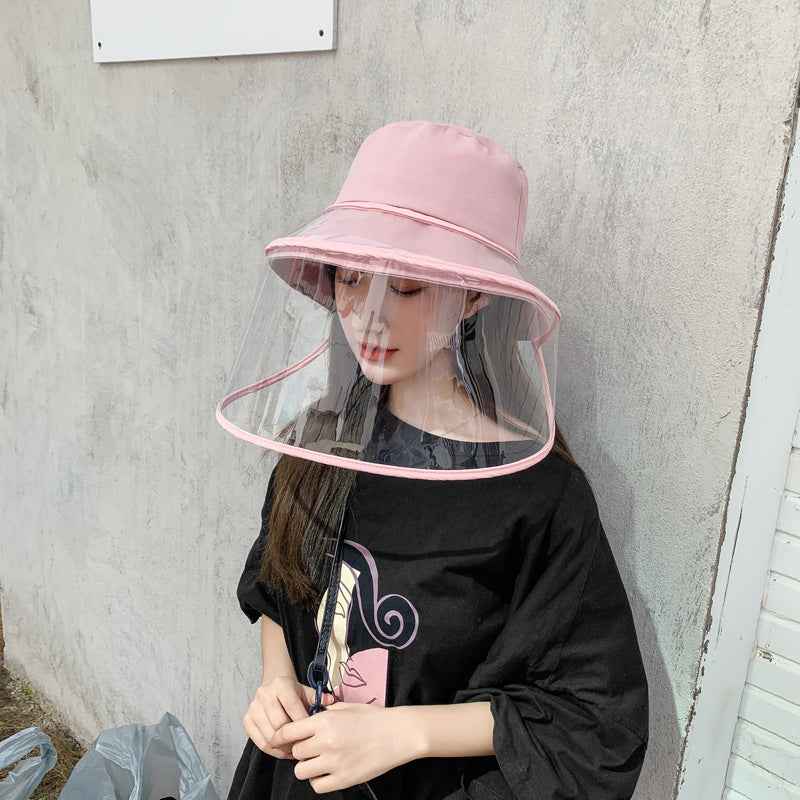 Anti-Fog UV Protection Bucket Hat for Outdoor Travel & Dust Defense