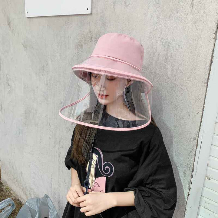 Anti-Fog UV Protection Bucket Hat for Outdoor Travel & Dust Defense