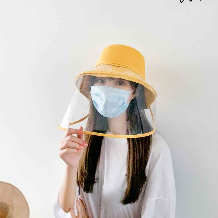 Anti-Fog UV Protection Bucket Hat for Outdoor Travel & Dust Defense