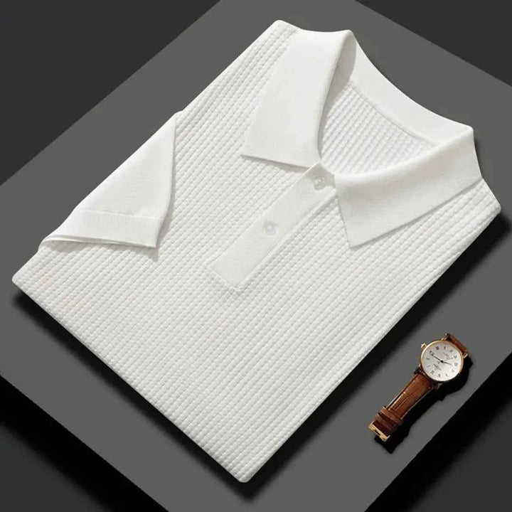 Men's Classic Polo Shirt Frost White