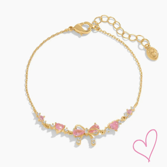 Aura | Women's Elegant Bow Bracelet - Chic Stainless Steel Design