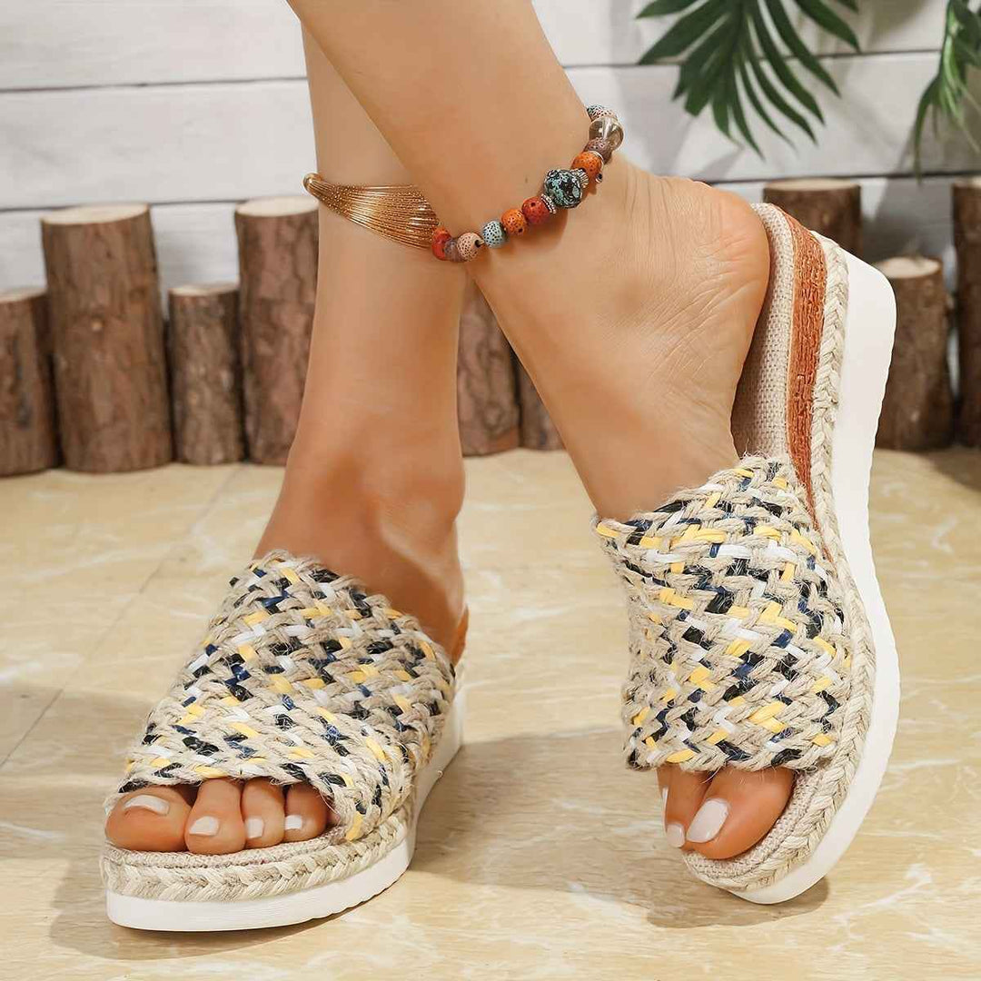Aurelia | Women's Bohemian Platform Sandals for Comfort Yellow