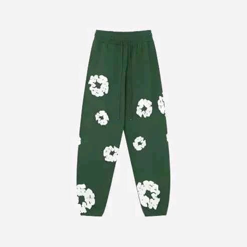 Avery | Unisex Printed Sweatpants – Streetwear Joggers for Men & Women Green