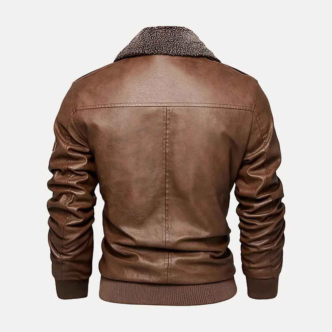Men's Heritage Aviator Leather Jacket