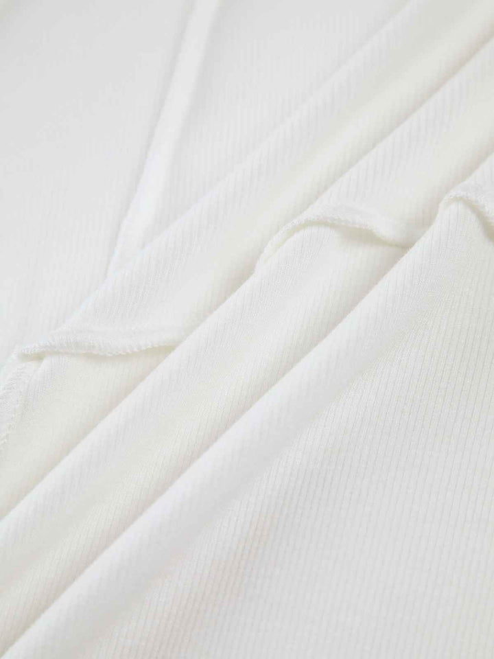 Bronte | Elegant Ribbed Top with Flattering Seam Details