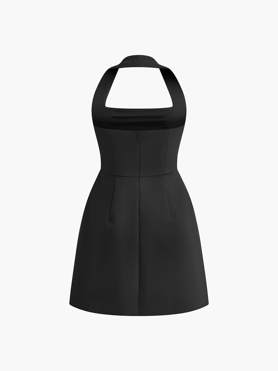 Millan | Women's Elegant A-line Halter Mini Dress - Comfortable Fit