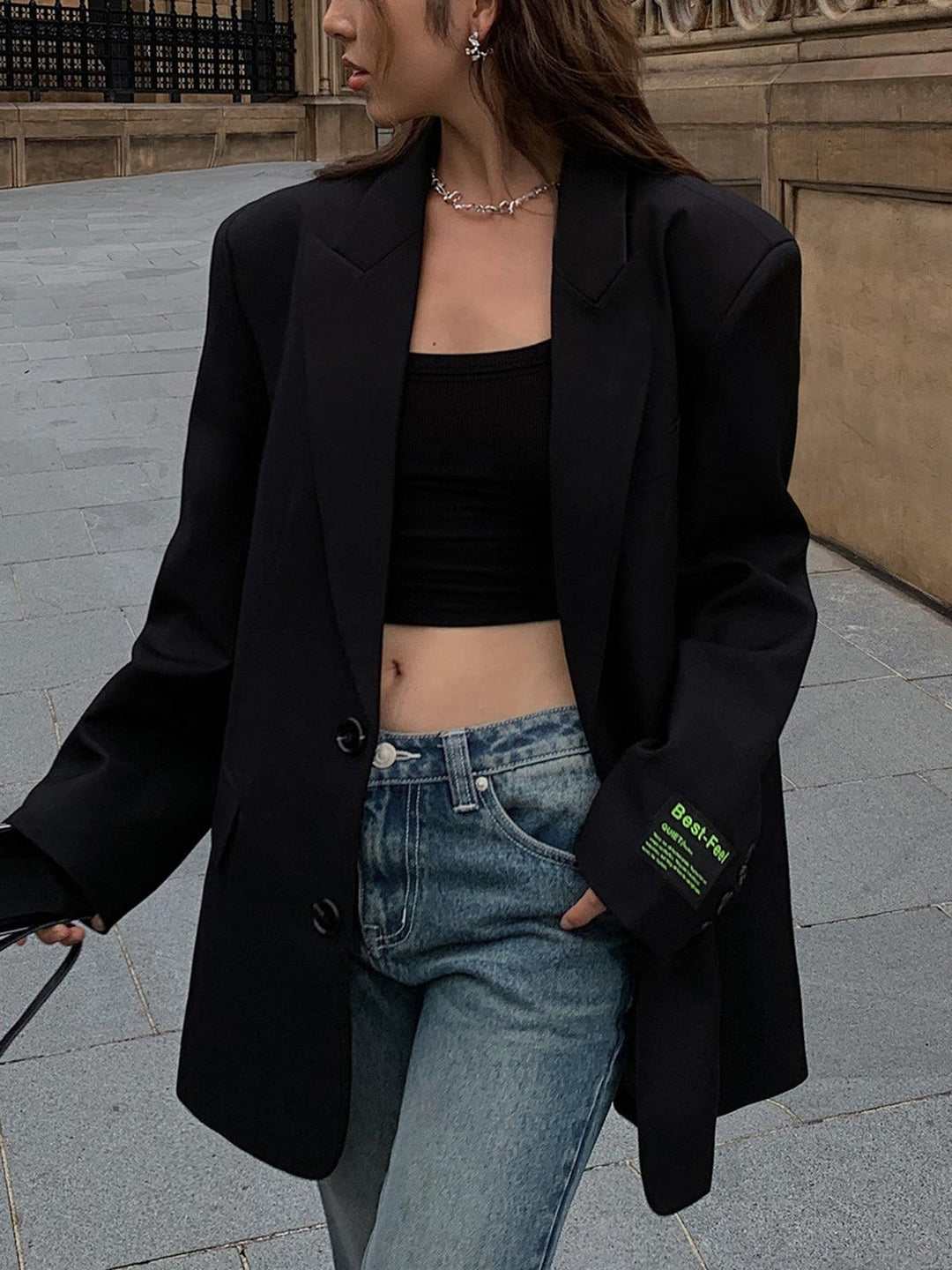 Oceane | Women's Comfy Oversized Classic Blazer