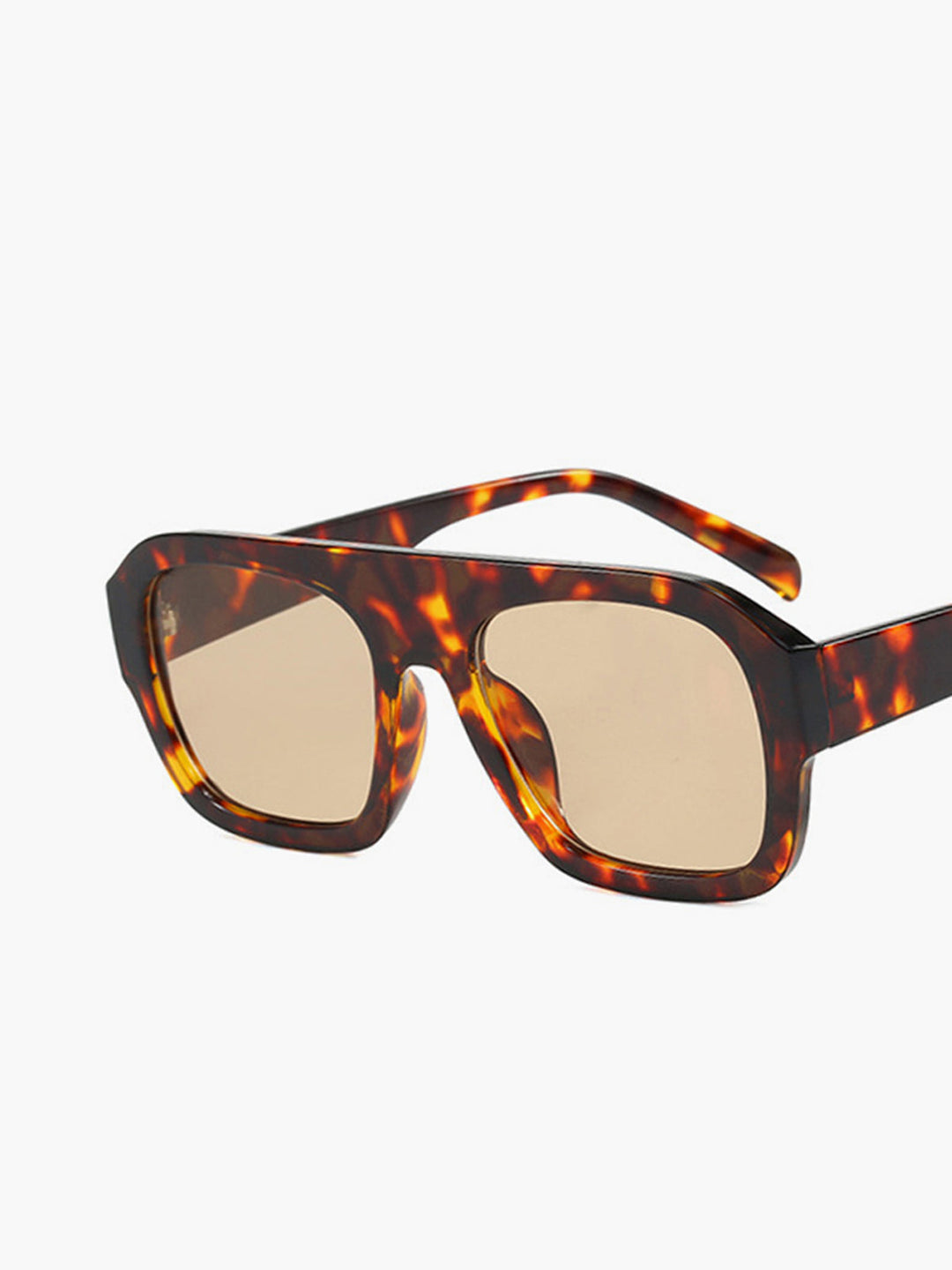 Yoshi | Women's Leopard Print Sunglasses – Vintage Style, UV400 Protection