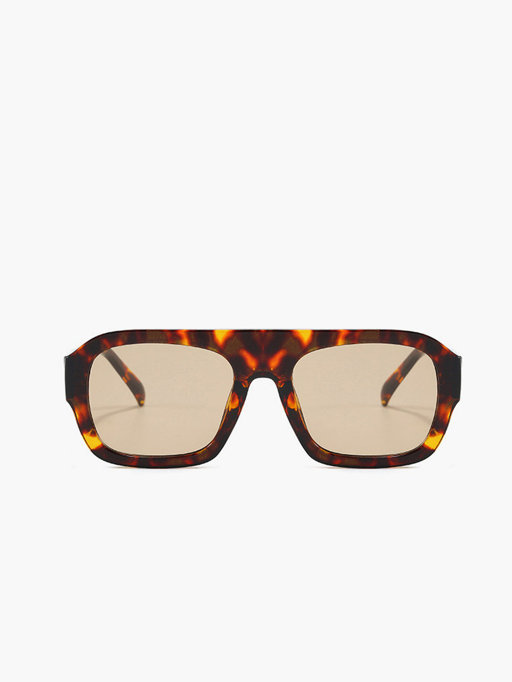 Yoshi | Women's Leopard Print Sunglasses – Vintage Style, UV400 Protection