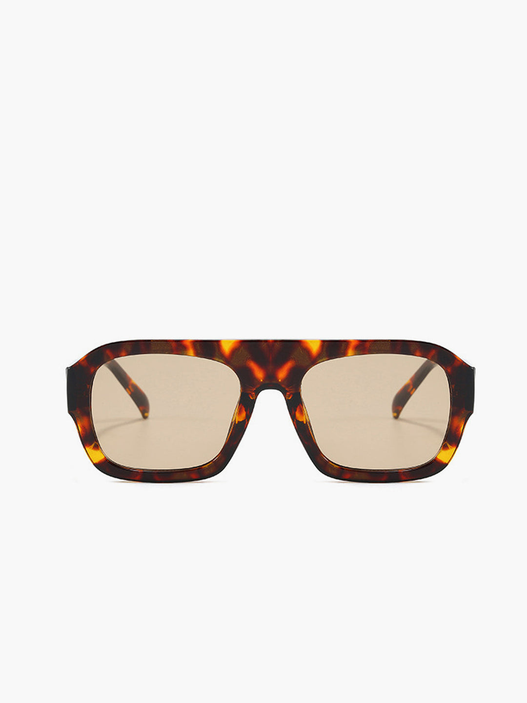 Yoshi | Women's Leopard Print Sunglasses – Vintage Style, UV400 Protection