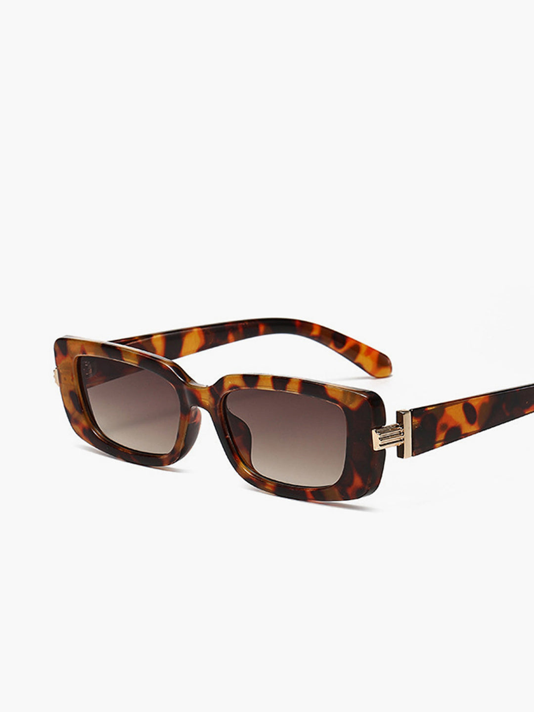 Jalee | Women's Square Leopard Print Fashion Sunglasses