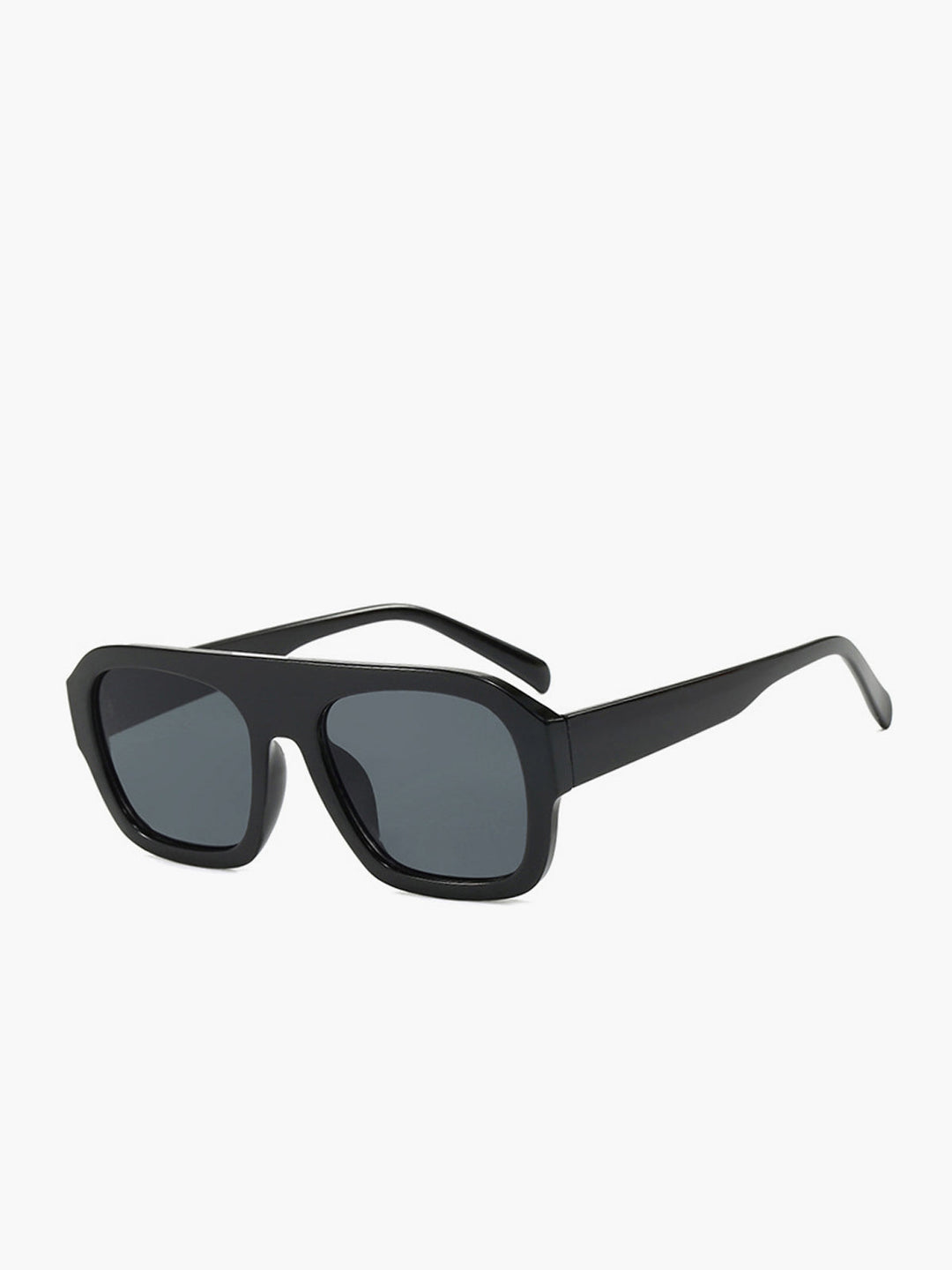 Yoshi | Women's Leopard Print Sunglasses – Vintage Style, UV400 Protection Black One Size