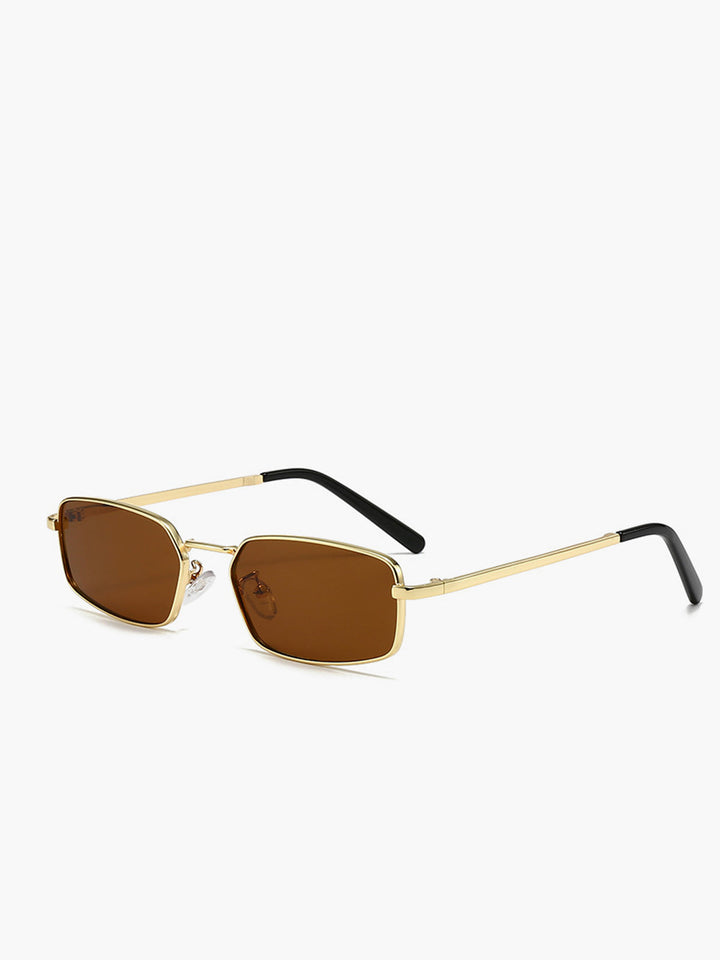 Sophia | Women's Retro Square Metal Frame Sunglasses