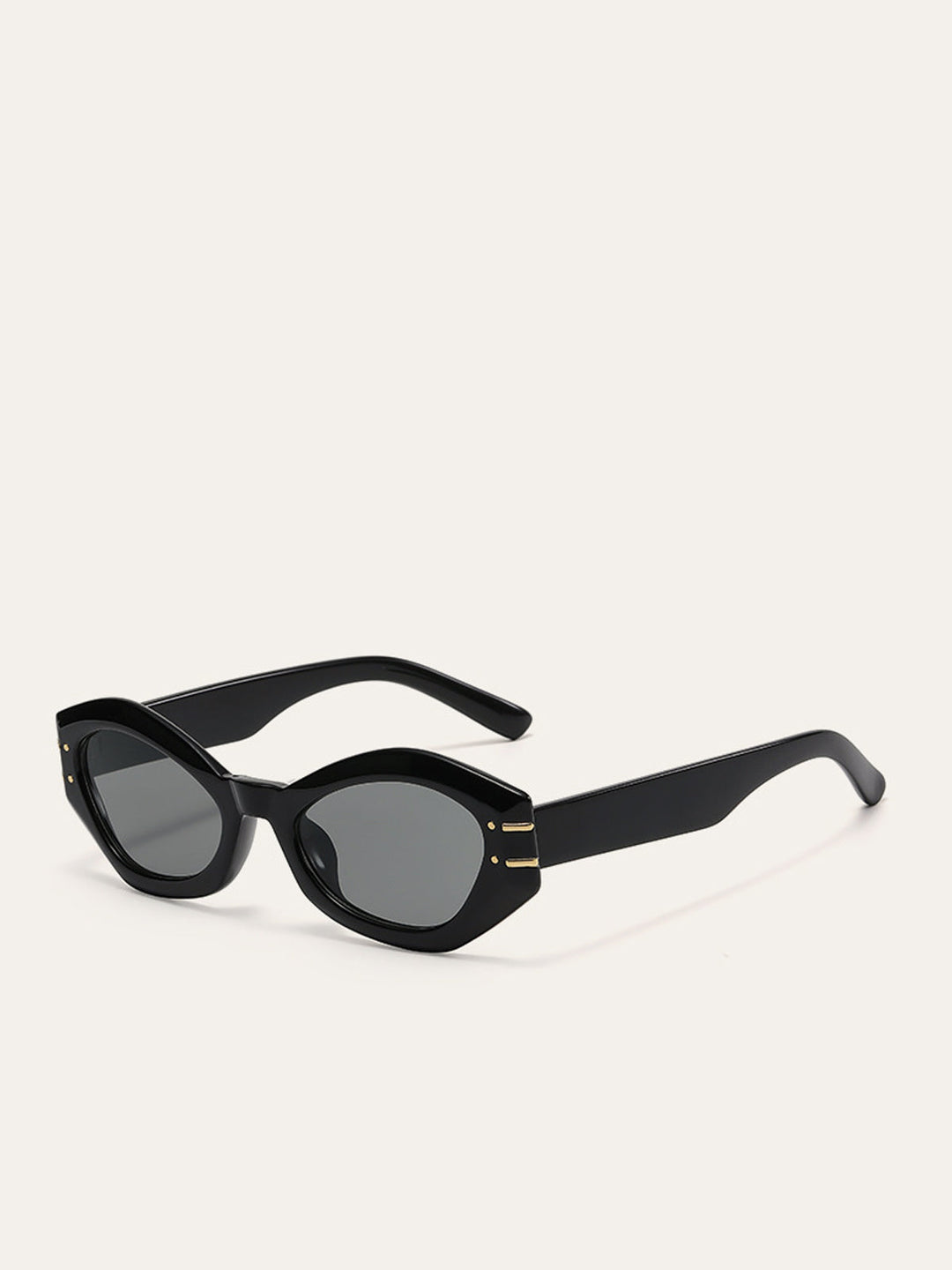 Hoshi | Women's Cat Eye Sunglasses – Retro Style with UV400 Protection Black One Size