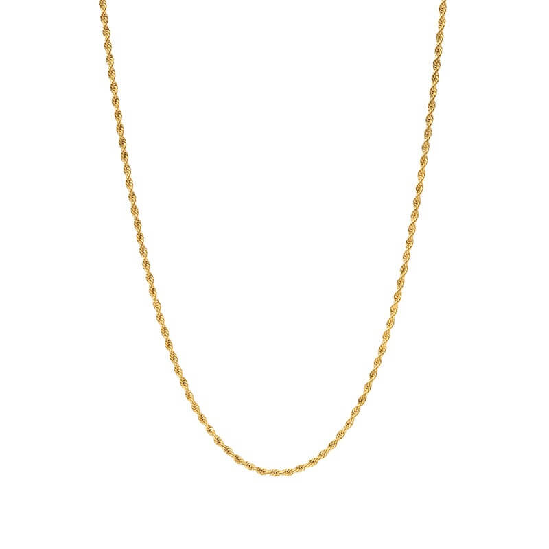 Tesse | Women's Gold-Colored Stainless Steel Necklace 45cm Gold