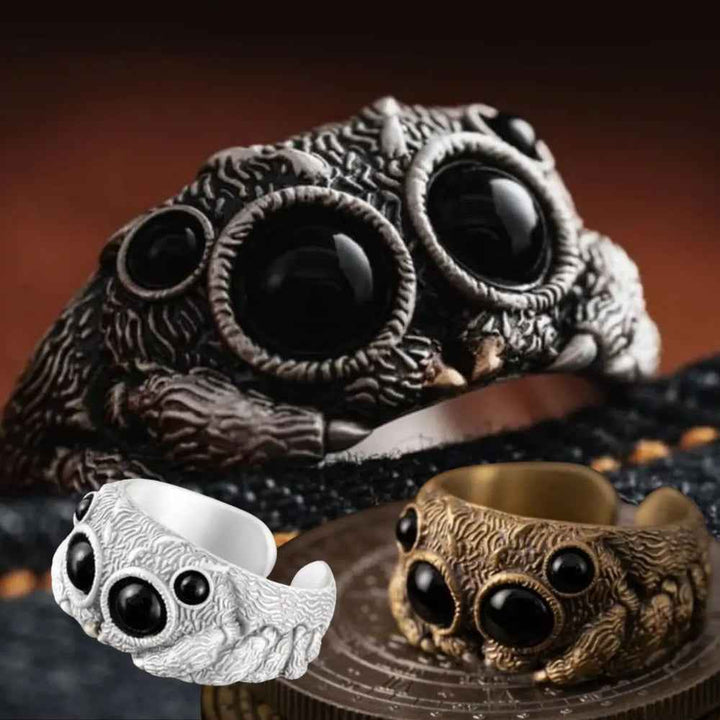 Elegant Nightfang Spider-Inspired Ring One of Each