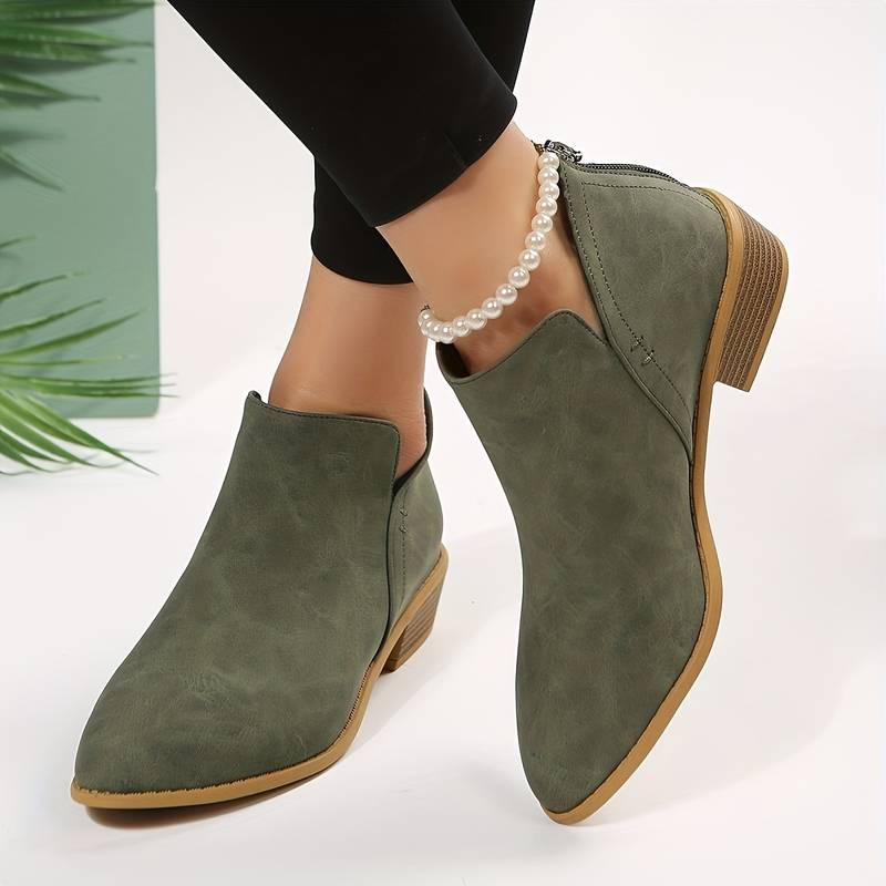 Women's Stylish Elegant Boots Green
