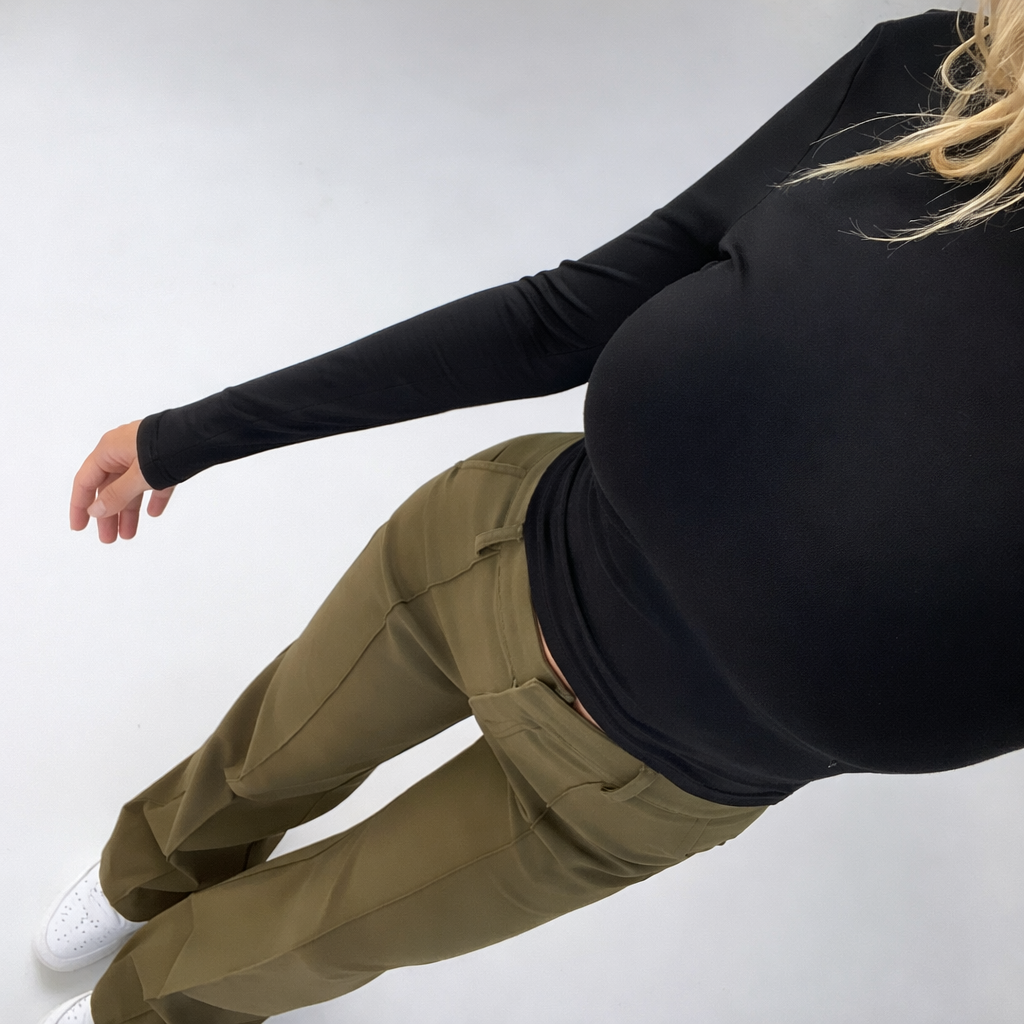 Beau | Women's High-Waist Straight Leg Pants