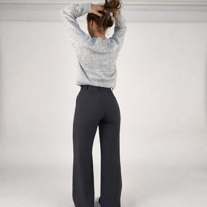 Beau | Women's High-Waist Straight Leg Pants