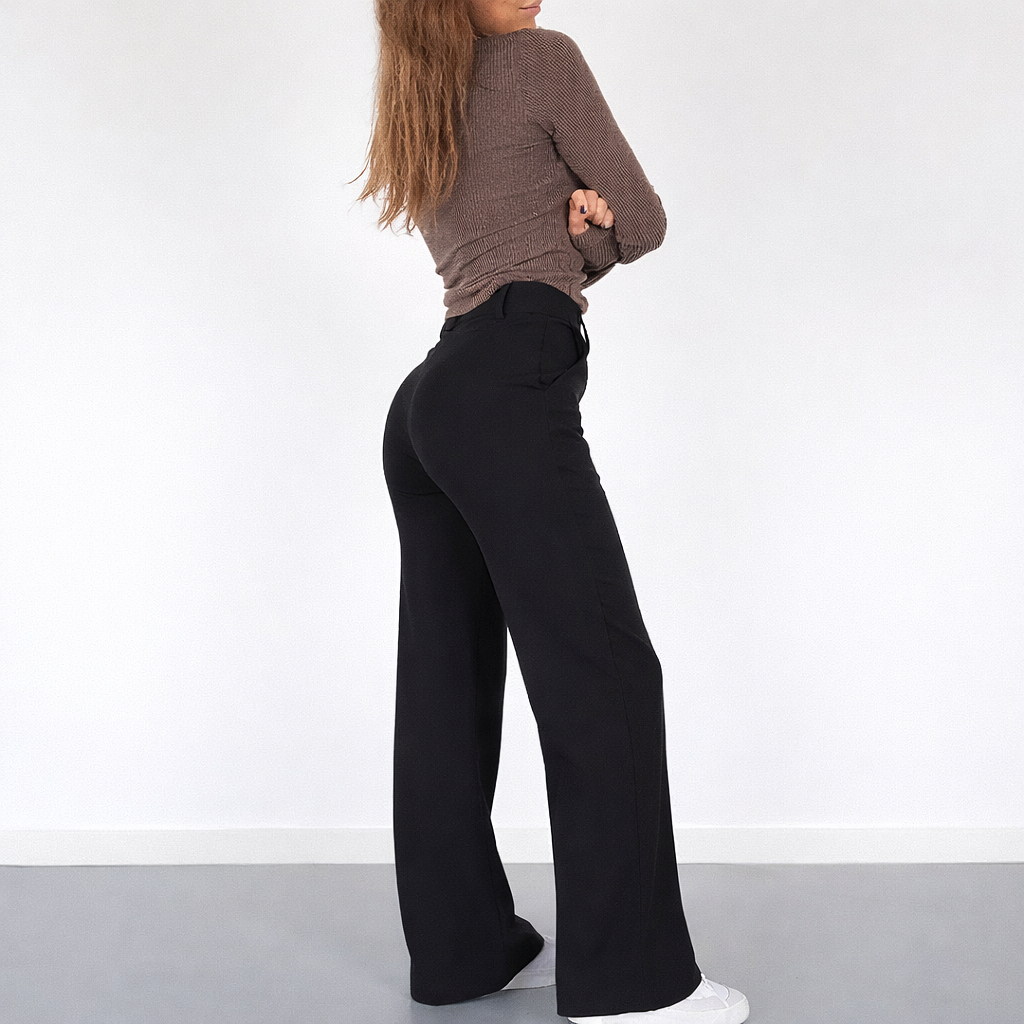 Beau | Women's High-Waist Straight Leg Pants
