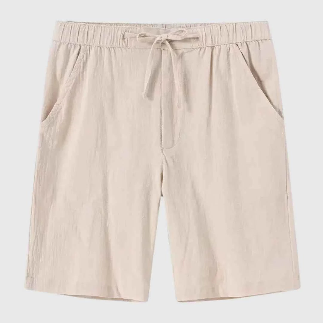 Men's Mid-Rise Drawstring Shorts Khaki
