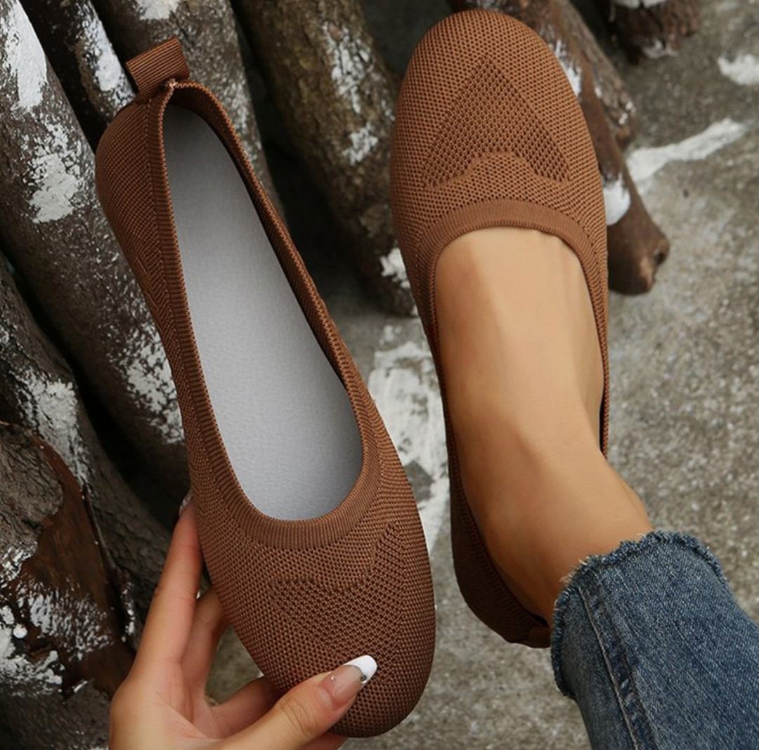 Women's Breathable Comfort Shoes Brown