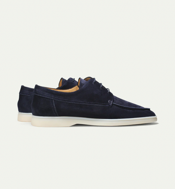 Men's Casual Loafers with Laces | Round Toe Design