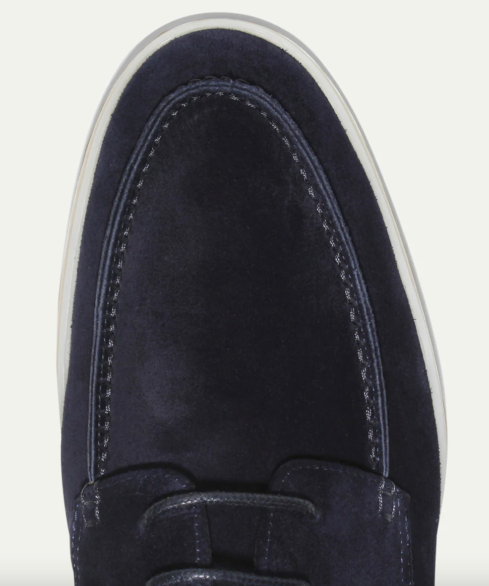 Men's Casual Loafers with Laces | Round Toe Design