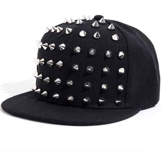 Black Rivet Hats for Bold Style and Unmatched Comfort Silver Adult