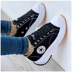 Comfortable Modern Orthopedic Sneakers Black
