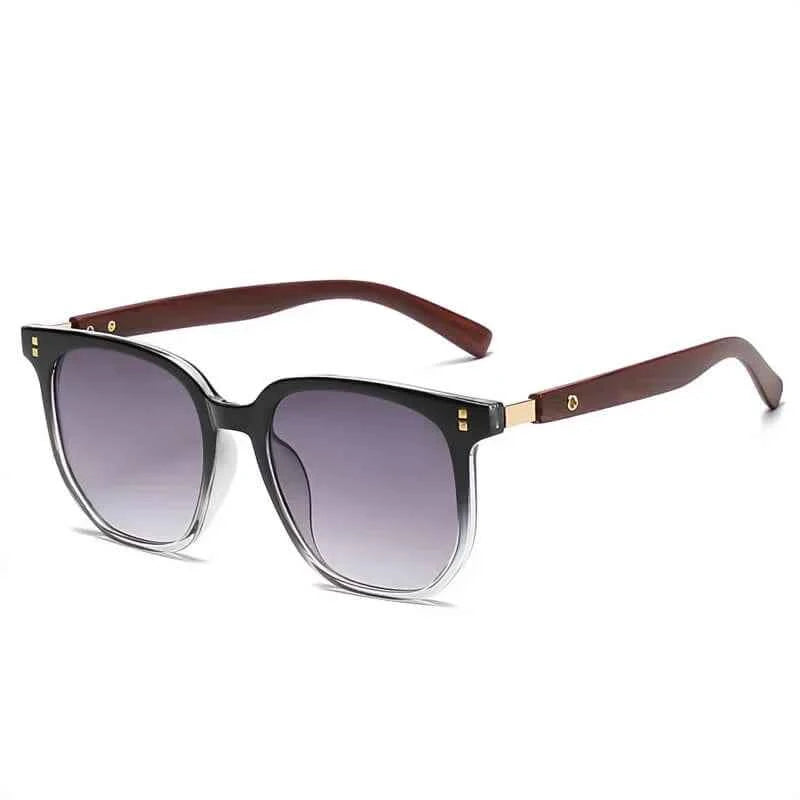 Stylish Wooden Sunglasses for Trendy Looks Black Charcoal Gray