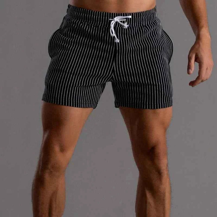 Men's Super Stretch Workout Shorts Black