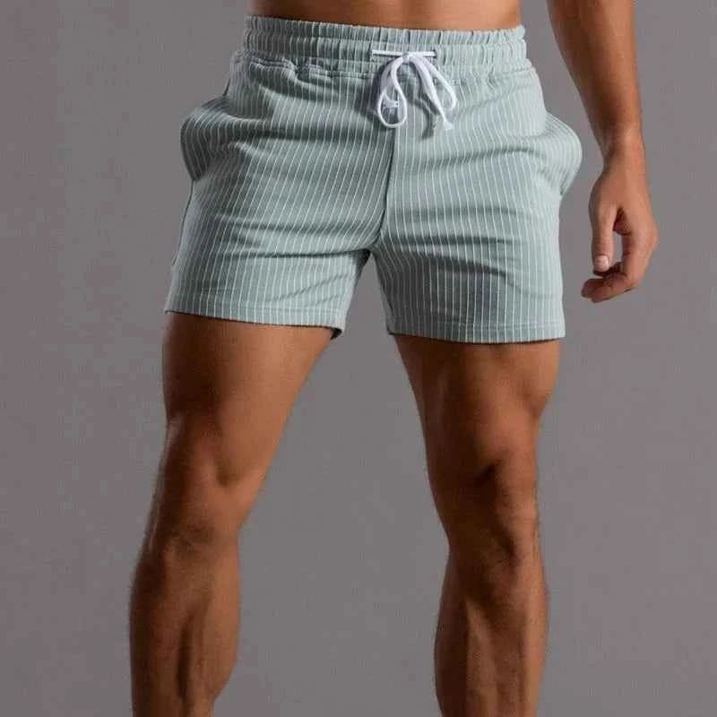 Men's Super Stretch Workout Shorts Blue