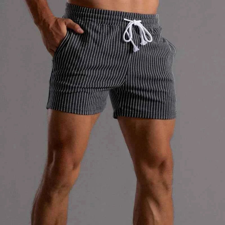 Men's Super Stretch Workout Shorts Gray