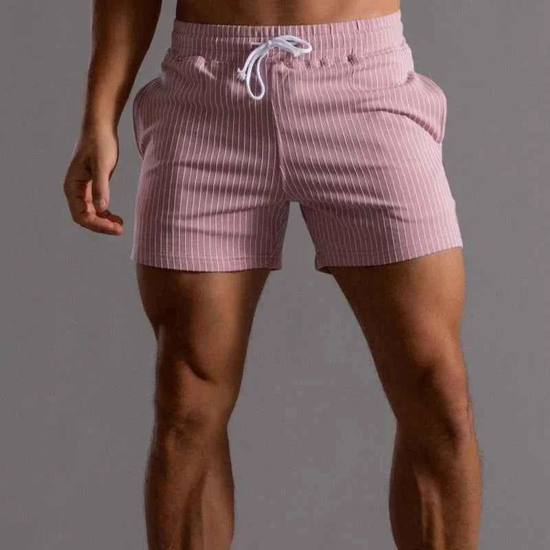 Men's Super Stretch Workout Shorts Pink