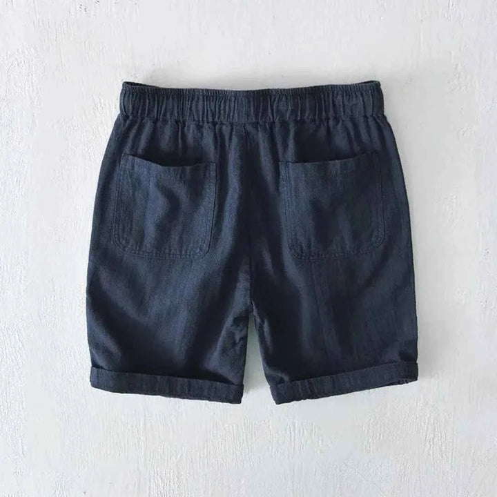 Men's Linen-Blend Summer Shorts