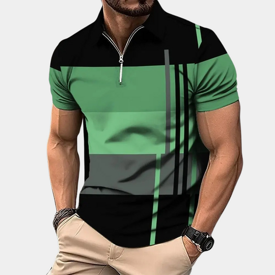 Men's Stylish Polo Shirt Green