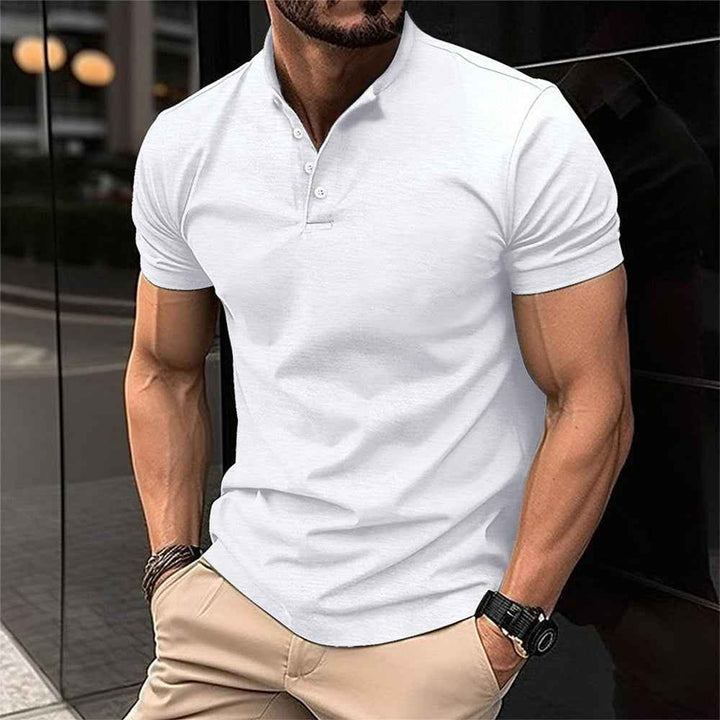 Men's Summer Two-Piece Set (Shorts + Polo Shirt)