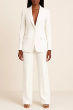 Women's Formal Two-Piece Suit White