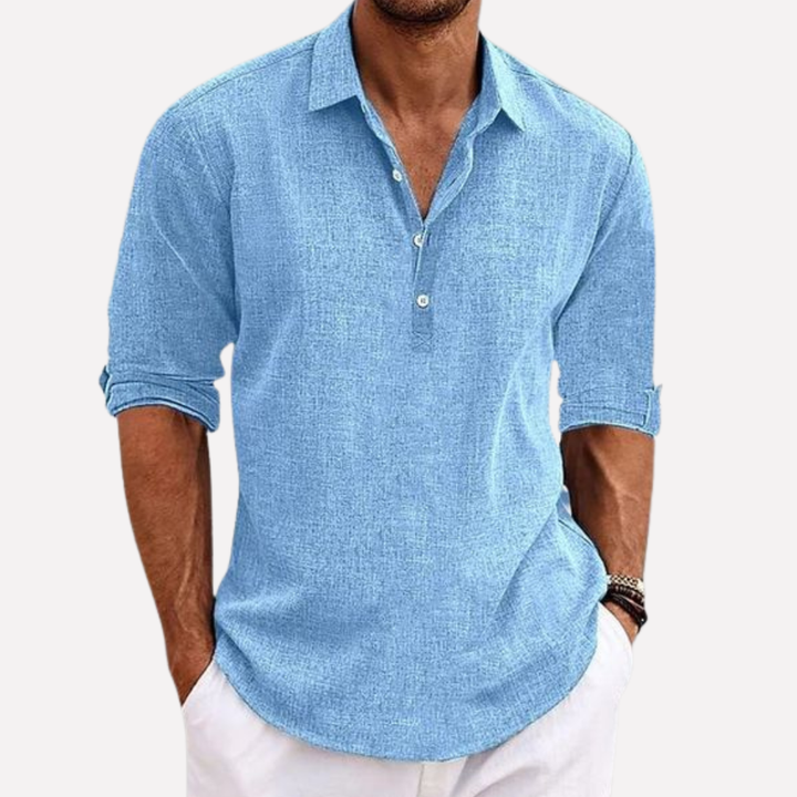 Men's Classic Polo Shirt Sky Blue