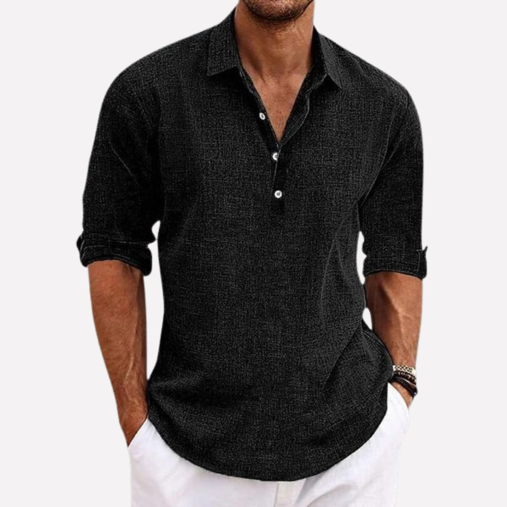 Men's Classic Polo Shirt Black
